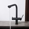 Kibi Circular 2-in-1 Water Filter Kitchen Pull Out Faucet- Matte Black KFF502MB - alternate 4